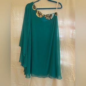 Bisou Bisou one shoulder size 10 dress